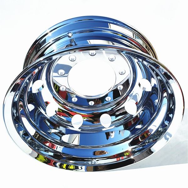 Chrome Forged Alloy Wheels Polished Rims 22.5 Inch suppliers