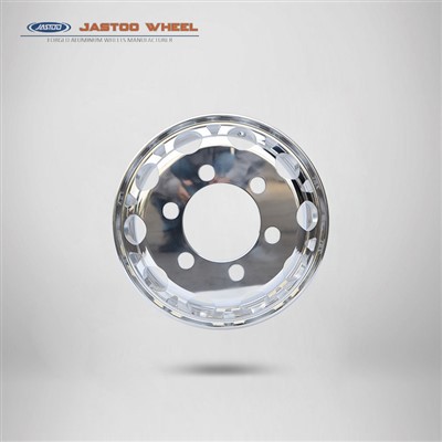 Roți de camion forjate de 17,5 × 6,75 inci din aluminiu